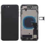 BACK HOUSING WITH PARTS FOR APPLE IPHONE 8 PLUS 5.5 BLACK