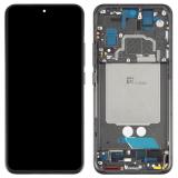 TOUCH DIGITIZER + DISPLAY AMOLED COMPLETE + FRAME FOR XIAOMI 13 (2211133C 2211133G) BLACK ORIGINAL (SERVICE PACK)