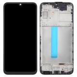 TOUCH DIGITIZER + DISPLAY AMOLED COMPLETE + FRAME FOR SAMSUNG GALAXY A25 5G A256B BLACK OEM