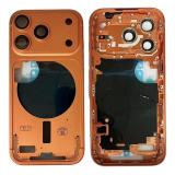 CENTRAL HOUSING A FOR APPLE IPHONE 17 PRO 6.3 COSMIC ORANGE ORIGINAL