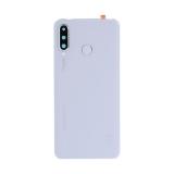 ORIGINAL BACK HOUSING (CAMERA 48MP) FOR HUAWEI P30 LITE MAR-L01A MAR-L21A MAR-LX1A / P30 LITE 2020 / P30 LITE NEW EDITION PEARL WHITE NEW