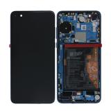 DISPLAY LCD + TOUCH DIGITIZER DISPLAY COMPLETE + FRAME FOR HUAWEI P40 ANA-NX9 ANA-LX4 DEEP SEA BLUE ORIGINAL NEW