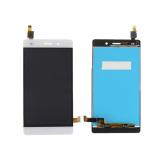 TOUCH DIGITIZER + DISPLAY LCD COMPLETE WITHOUT FRAME FOR HUAWEI ASCEND P8 LITE WHITE (NO LOGO)