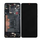 DISPLAY LCD + TOUCH DIGITIZER DISPLAY COMPLETE + FRAME FOR HUAWEI P30 ELE-L29 ELE-L09 BLACK ORIGINAL NEW (02352NLL OLD VERSION)