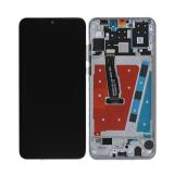 TOUCH DIGITIZER + DISPLAY LCD COMPLETE + FRAME FOR HUAWEI P30 LITE MAR-L01A MAR-L21A MAR-LX1A PEARL WHITE ORIGINAL
