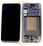 TOUCH DIGITIZER + DISPLAY OLED COMPLETE + FRAME FOR SAMSUNG GALAXYS26 FE S741B GRAPHITE SERVICE PACK SCREEN + FRAME (NOT ORIGINAL)