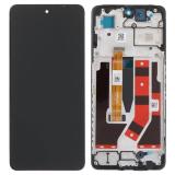 TOUCH DIGITIZER + DISPLAY LCD COMPLETE WITH FRAME FOR ONEPLUS NORD CE 3 LITE (CPH2467 CPH2465) BLACK ORIGINAL