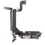 ORIGINAL CHARGING PORT FLEX CABLE FOR APPLE IPHONE 14 PRO MAX 6.7 SILVER