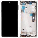 DISPLAY AMOLED + TOUCH DIGITIZER COMPLETE WITHOUT FRAME FOR MOTOROLA EDGE 20 (XT2143-1) FROSTED GREY ORIGINAL (SERVICE PACK 5D68C19192)