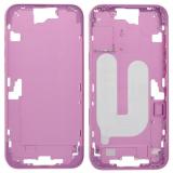 CENTRAL HOUSING A FOR APPLE IPHONE 16 PLUS 6.7 PINK OEM (WITHOUT CAMERA BUTTON + CABLE)