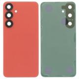 BACK HOUSING FOR SAMSUNG GALAXY S25 PLUS / S25+ 5G S936B CORAL RED