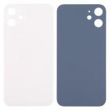 BACK HOUSING OF GLASS (BIG HOLE) FOR APPLE IPHONE 12 6.1 WHITE