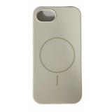 PHONE CASE LIQUID SILICONE + MAGNETIC FOR APPLE IPHONE 16E WHITE