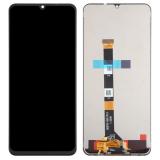 TOUCH DIGITIZER + DISPLAY LCD COMPLETE WITHOUT FRAME FOR REALME C53 (RMX3760) / REALME NARZO N53 / REALME C51 / REALME C36 / REALME NOTE 50 BLACK ORIGINAL