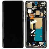 DISPLAY AMOLED + TOUCH DIGITIZER COMPLETE + FRAME FOR MOTOROLA EDGE 50 PRO (XT2403-2) BLACK ORIGINAL (SERVICE PACK 5D68C24319)