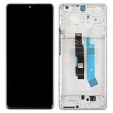 TOUCH DIGITIZER + DISPLAY AMOLED COMPLETE + FRAME FOR XIAOMI REDMI NOTE 14 PRO 4G (24116RACCG) OCEAN BLUE ORIGINAL (SERVICE PACK)