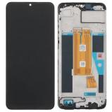 TOUCH DIGITIZER + DISPLAY LCD COMPLETE WITH FRAME FOR REALME C61 (RMX3939) BLACK ORIGINAL