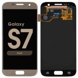 TOUCH DIGITIZER + DISPLAY LCD COMPLETE WITHOUT FRAME FOR SAMSUNG GALAXY S7 G930F GOLD ORIGINAL