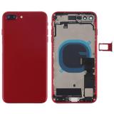 BACK HOUSING WITH PARTS FOR APPLE IPHONE 8 PLUS 5.5 RED