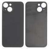 BACK HOUSING OF GLASS (BIG HOLE) FOR APPLE IPHONE 15 6.1 BLACK