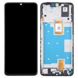 TOUCH DIGITIZER + DISPLAY LCD COMPLETE WITH FRAME FOR HONOR X7A (RKY-LX2) BLACK ORIGINAL