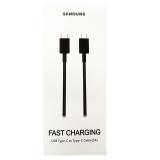 USB DATA CABLE TYPE C EP-DG977 FAST CHARGING (3A) FOR SAMSUNG GALAXY NOTE 10 N970F / NOTE20 N980F BLACK ORIGINAL