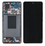 TOUCH DIGITIZER + DISPLAY OLED COMPLETE + FRAME FOR XIAOMI 12 PRO (2201122C 2201122G) GRAY ORIGINAL（SERVICE PACK）