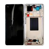 TOUCH DIGITIZER + DISPLAY OLED COMPLETE + FRAME FOR XIAOMI 12 PRO (2201122C 2201122G) PURPLE ORIGINAL（SERVICE PACK）