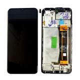 TOUCH DIGITIZER + DISPLAY LCD COMPLETE + FRAME FOR SAMSUNG GALAXY A23 5G A236B BLACK ORIGINAL (SERVICE PACK)
