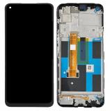 DISPLAY LCD + TOUCH DIGITIZER DISPLAY COMPLETE + FRAME FOR REALME 7 (Global) RMX2155 BLACK
