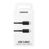 DATA CABLE USB TYPE C EP-DN975BBEGKR FAST CHARGING (5A) FOR SAMSUNG GALAXY NOTE 10 PLUS N975F BLACK ORIGINAL