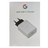 GOOGLE GLE6S CHARGER SUPERCHARGE 30W EU TYBE-C WHITE