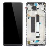 TOUCH DIGITIZER + DISPLAY LCD COMPLETE + FRAME FOR XIAOMI REDMI NOTE 9 PRO 5G / MI 10T LITE 5G (M2007J17G) ATLANTIC BLUE ORIGINAL (SERVICE PACK)