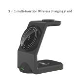 WT158 3 IN1 MULTI FUNCTIONAL MAGNETIC WIRELESS CHARGING STAND FOR MOBILE PHONES / HEADPHONES / SMART WATCHES