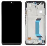 TOUCH DIGITIZER + DISPLAY OLED COMPLETE + FRAME FOR XIAOMI REDMI NOTE 12 5G (22111317I 22111317G) BLACK