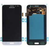TOUCH DIGITIZER + DISPLAY LCD COMPLETE WITHOUT FRAME FOR SAMSUNG GALAXY J3 2016 J320F WHITE ORIGINAL (SERVICE PACK)
