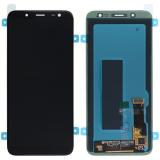 TOUCH DIGITIZER + DISPLAY LCD COMPLETE WITHOUT FRAME FOR SAMSUNG GALAXY J6 (2018) J600F BLACK (SERVICE PACK)