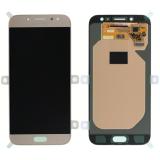 TOUCH DIGITIZER + DISPLAY LCD COMPLETE WITHOUT FRAME FOR SAMSUNG GALAXY J7(2017) J730F GOLD ORIGINAL