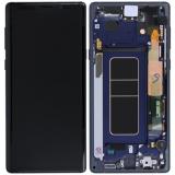 TOUCH DIGITIZER + DISPLAY LCD COMPLETE + FRAME FOR SAMSUNG GALAXY NOTE9 N960F BLUE ORIGINAL