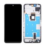 TOUCH DIGITIZER + DISPLAY LCD COMPLETE WITH FRAME FOR HONOR X7B (CLK-LX1 CLK-LX2 CLK-LX3) BLACK ORIGINAL