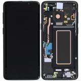 TOUCH DIGITIZER + DISPLAY AMOLED COMPLETE + FRAME FOR SAMSUNG GALAXY S9 G960F SERVICE PACK SCREEN + FRAME (NOT ORIGINAL)