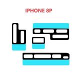 MAINBOARD SPONGE FOAM PADS FOR APPLE IPHONE 8 PLUS 5.5