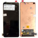 TOUCH DIGITIZER + DISPLAY AMOLED COMPLETE WITHOUT FRAME FOR OPPO RENO11 F 5G (CPH2603) / ONEPLUS NORD CE4 BLACK ORIGINAL A+