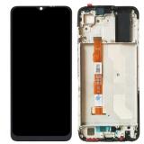 TOUCH DIGITIZER + DISPLAY LCD COMPLETE WITH FRAME FOR VIVO Y21S (V2110) BLACK ORIGINAL