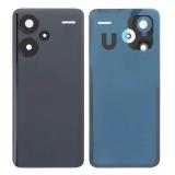 BACK HOUSING FOR XIAOMI REDMI NOTE 13 PRO+ 5G (23090RA98C 23090RA98G 23090RA98I) MIDNIGHT BLACK