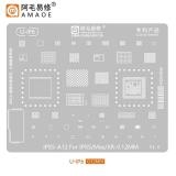 AMAOE IP XS / XS MAX / XR METAL TEMPLATE OF IC CHIP FOR APPLE IPHONE XR / XS / XS MAX