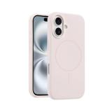 PHONE CASE LIQUID SILICONE + MAGNETIC FOR APPLE IPHONE 16 PLUS PINK
