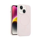 PHONE CASE LIQUID SILICONE + MAGNETIC FOR APPLE IPHONE 14 PLUS PINK