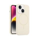 PHONE CASE LIQUID SILICONE + MAGNETIC FOR APPLE IPHONE 14 WHITE