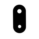 GLASS LENS REPLACEMENT OF CAMERA FOR SAMSUNG GALAXY A07 A075B